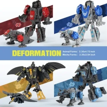 11 Dinosaur Transformer Toys for Kids 6 and Up