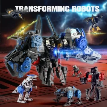11 Dinosaur Transformer Toys for Kids 6 and Up