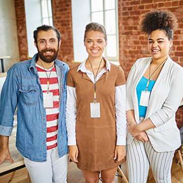 Colorful Marspark Silicone Lanyards for ID Badges