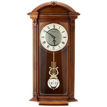 Bulova C4331 Hartwick Chiming Clock in Walnut