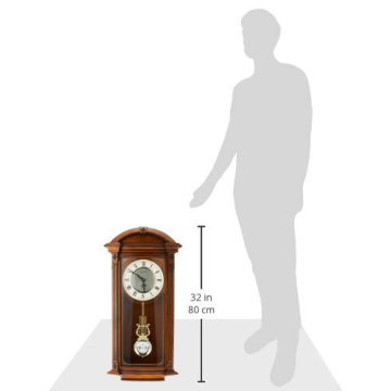 Bulova C4331 Hartwick Chiming Clock in Walnut