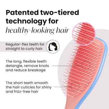 Tangle Teezer Detangler Brush for Knot-Free Hair Care