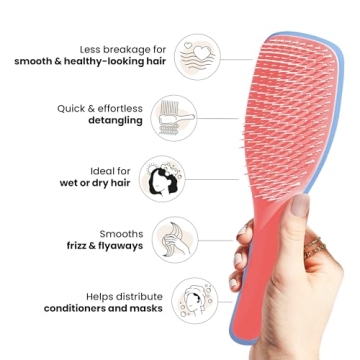 Tangle Teezer Detangler Brush for Knot-Free Hair Care