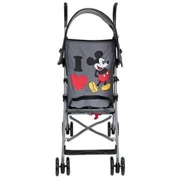 Disney Umbrella Stroller with Canopy, I Heart Mickey