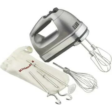 KitchenAid 9-Speed Hand Mixer with Turbo Beater