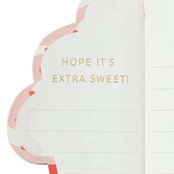 Hallmark Paper Wonder Pop Up Valentines Day Card (Honeycomb Cupcake)