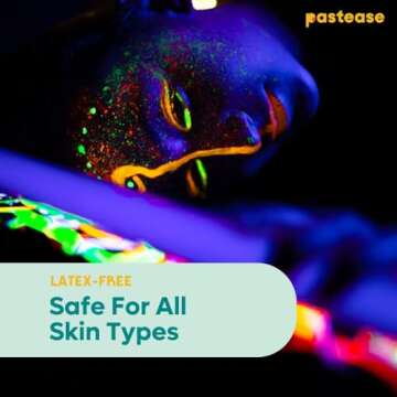 PASTEASE Festival Pasties - Glow in the Dark Nipple Covers