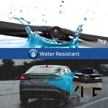 Pyle Backup Camera System with Mirror Screen & Night Vision
