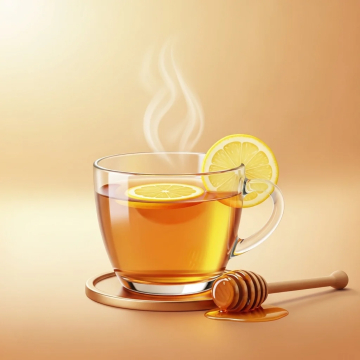 چای لیمو عسل