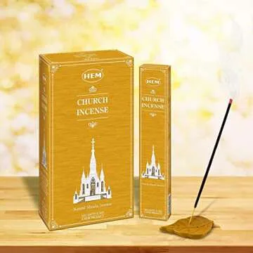 HEM Catholic Church Masala Incense Sticks Relaxation Pack 12x15g