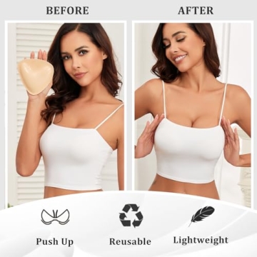 Double-Sided Sticky Bra Pads for Instant Lift and Support