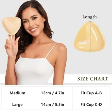 Double-Sided Sticky Bra Pads for Instant Lift and Support