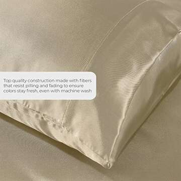 Gorgeous Queen Satin Sheets - Luxurious Softness & Comfort