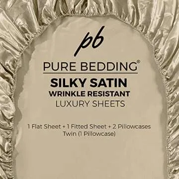 Gorgeous Queen Satin Sheets - Luxurious Softness & Comfort