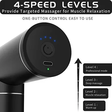 Aroprank Mini Massage Gun for Deep Tissue Relief and Recovery