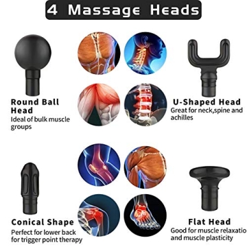 Aroprank Mini Massage Gun for Deep Tissue Relief and Recovery