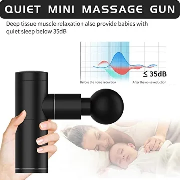 Aroprank Mini Massage Gun for Deep Tissue Relief and Recovery