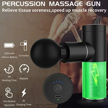 Aroprank Mini Massage Gun for Deep Tissue Relief and Recovery