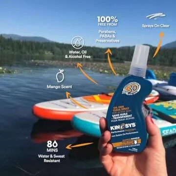KINeSYS Spray Sunscreen - Lightweight SPF 30 Protection