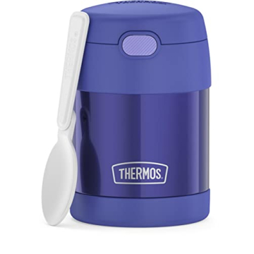 THERMOS FUNTAINER Insulated Food Jar with Spoon, Purple