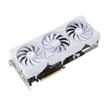 ASUS TUF Gaming NVIDIA GeForce RTX™ 4070 Ti Super White OC Edition Gaming Graphics Card (PCIe 4.0, 16GB GDDR6X, HDMI 2.1a, DisplayPort 1.4a)