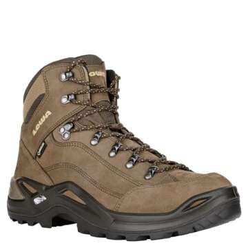 Lowa Men's High Rise Hiking, Weiß (Sepia 0455), 8 UK