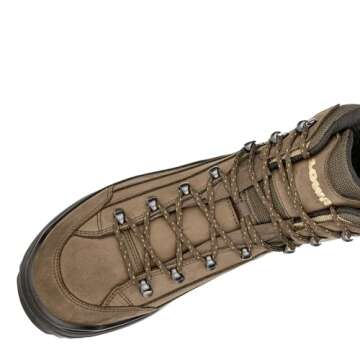 Lowa Men's High Rise Hiking, Weiß (Sepia 0455), 8 UK