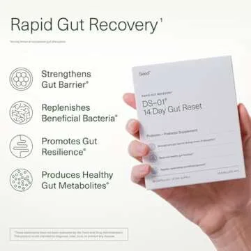 Seed 14 Day Gut Reset - Prebiotic and Probiotic for Women & Men - Digestive Health, Gut Health, Rapi...