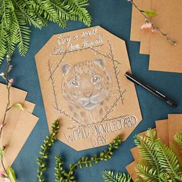 96 Sheets Brown Kraft Paper Cardstock, 176gsm (8.5 x 11 In) for Crafts, Wedding, Party Invitations, ...