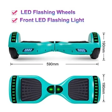SISIGAD Hoverboard for Kids - Safe Stylish Fun Riding