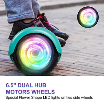 SISIGAD Hoverboard for Kids - Safe Stylish Fun Riding