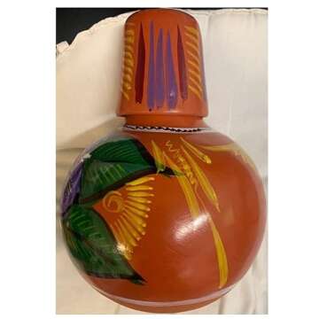 Made in Mexico Authentic Botellón/Cantarito Combo Water Carafe/Mug Cup Drinks Jar Jarra Mexicana Es...