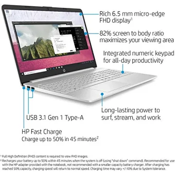 HP 2020 15.6" FHD Intel i5 Laptop 16GB RAM 512GB SSD