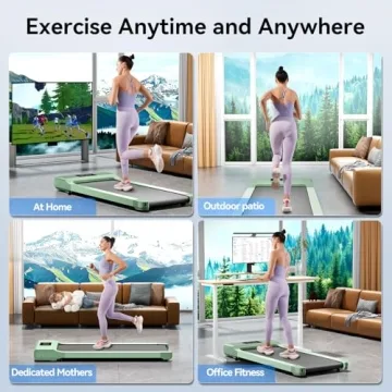 Walking Pad Treadmill Under Desk - Compact and Quiet