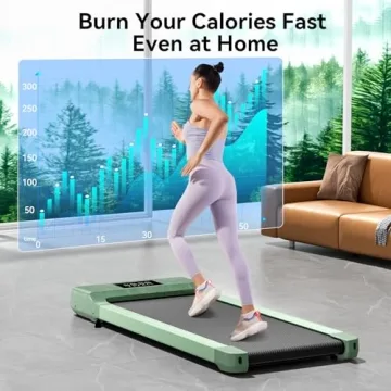 Walking Pad Treadmill Under Desk - Compact and Quiet