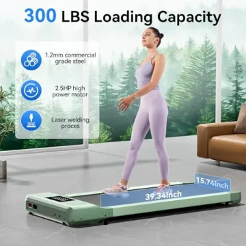 Walking Pad Treadmill Under Desk - Compact and Quiet