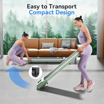 Walking Pad Treadmill Under Desk - Compact and Quiet