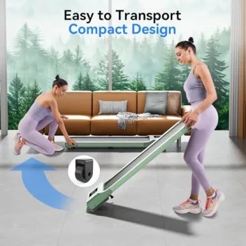 Walking Pad Treadmill Under Desk - Compact and Quiet