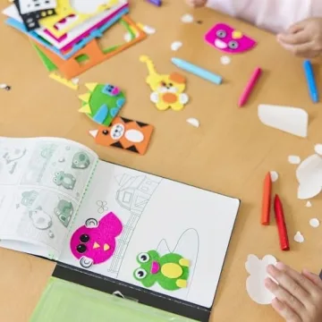 Melissa & Doug On the Go Felt Friends Craft Activity Set With 188 Felt Stickers - FSC Certified