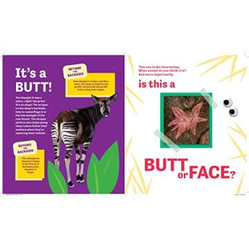 Butt or Face?: A Hilarious Animal Guessing Game Book for Kids