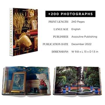 Yves Saint Laurent Assouline Coffee Table Book