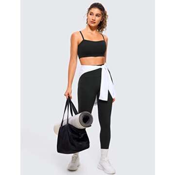 CRZ YOGA Butterluxe Adjustable Sports Bra for Women
