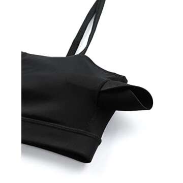 CRZ YOGA Butterluxe Adjustable Sports Bra for Women