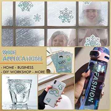 Koala Star Holographic Sticker Paper for Inkjet Printer 10 Sheets 8.5x11 Inch Printable Holographic Vinyl Sticker Paper Waterproof, Brighter Holographic Effect