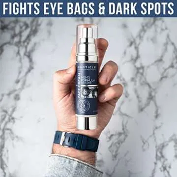 Particle 6-in-1 Face Cream for Men Anti-Aging Moisturizer, Reduces Wrinkles, Dark Spots & Eye Bags, Pack of 1 (1.7 oz.