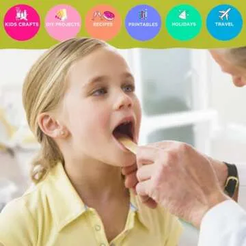 WISYOK Jumbo Craft Sticks - 60pcs Natural Birch Wood