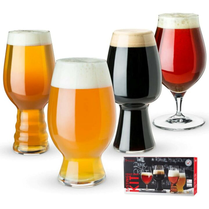 Spiegelau Craft Beer Glasses Set of 4 – Premium Quality