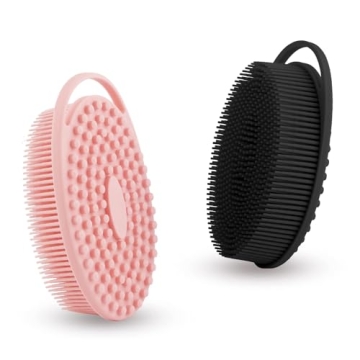 Soft Silicone Body Scrubber Set for Gentle Exfoliation