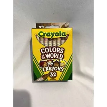 Crayola Multicultural Crayons - 32 Count Set for Diverse Art