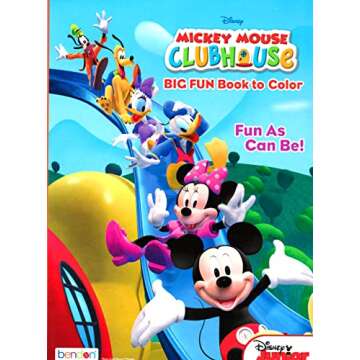 Disney Classics Coloring and Activity Books for Kids – Bulk Coloring Bundle with Mickey Mouse, Min...